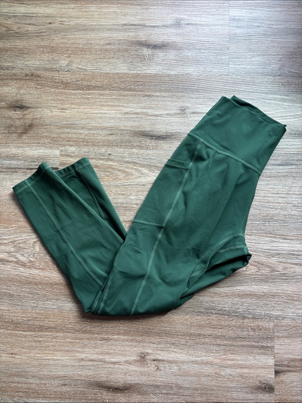 💛2 for $15! High-Waist Forest Green Active Leggings